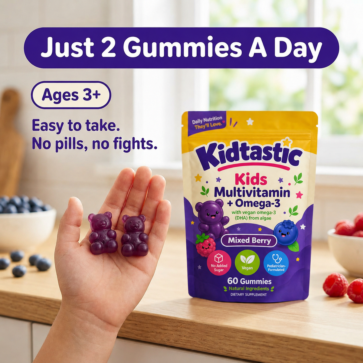 Kids Multivitamin + Omega-3