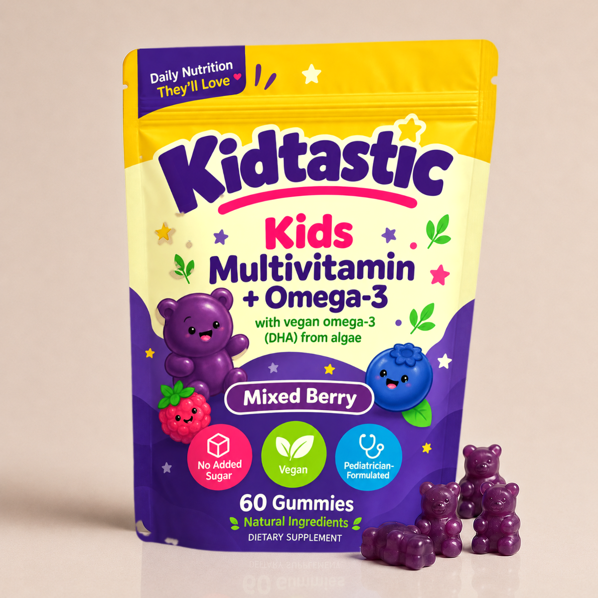 Kids Multivitamin + Omega-3